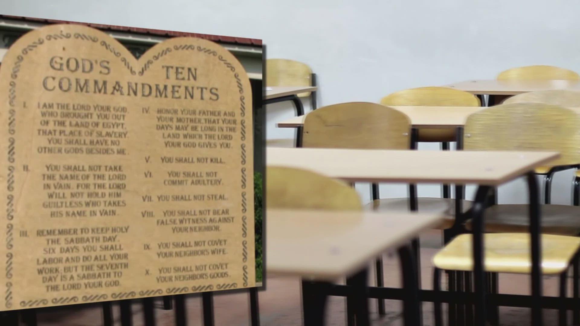 Federal Judge Blocks Louisiana Law Requiring Ten Commandments in Classrooms